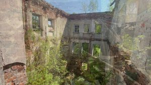 Заброшенная усадьба Голицыных в Пензенской области