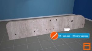 Полная сборка механизма трансформера Hiddenbed стол-кровать