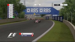 【F1CE】MONTREAL 20% LAP AI GP(super aguri grid) PS3