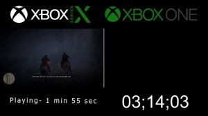 Red Dead Redemption 2 xbox series x vs xbox one load times comparison