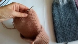 Новая шапка из пуха норки, мк