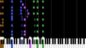 Royal Colosseum Piano Tutorial + MIDI [Megido: Abyss]