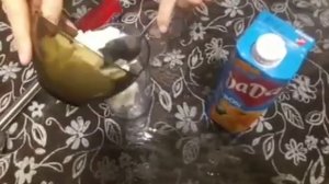 Очень вкусный коктейль из мороженого и сока за 2 минуты