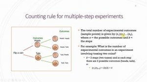 Chapter 4   Counting Rule Multiple Step Experiments