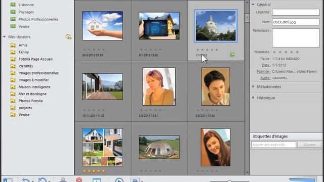 2-7 - Photoshop elements 11 - Modifier la date et l'heure des photographies смотреть онлайн