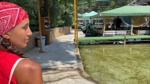 Дим Чай -река в Аланьи ( пресное водохранилище ) . Пещера Дим (Dim)