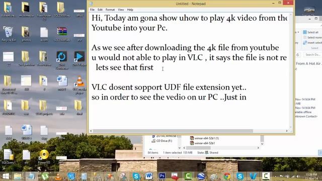How to play.UNDF format or 4K or Ultra high definition video on your PC. Part 1. смотреть онлайн