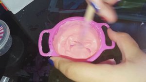 Как сделать слайм из клея луч и легкого пластилина(((