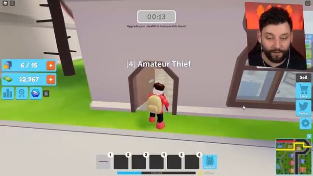 Becoming a PRO CRIMINAL In Thief Simulator (Roblox) смотреть онлайн