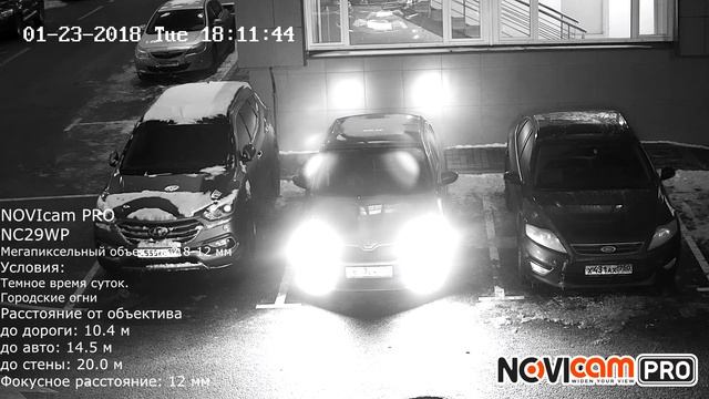 NOVIcam PRO NC29WP ночь смотреть онлайн