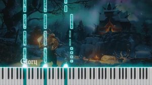 VALHALLA CALLING by Miracle Of Sound (Assassin's Creed) | Karaoke Piano Ver.
