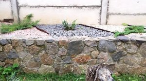 Ландшафтный дизайн с  камнем и корой