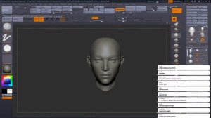 [zBrush] [Rus] Учусь скульптингу персонажей) день 53