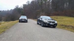 Mercedes-Benz GLE Coupe vs BMW X6
