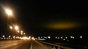 Странные свечения в ночном небе над Москвой 25.10.2016г.