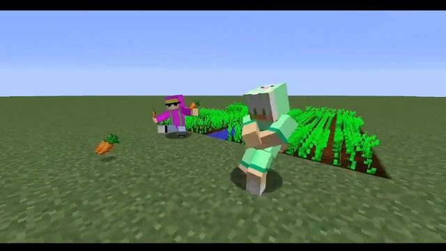 Holy Bam и Чудо-чай - песня про морковку ||[Artemplay,Minecraft] в майнкрафте смотреть онлайн
