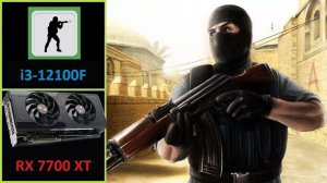 Counter-Strike 1.6 - AMD Radeon RX 7700 XT 12 GB | Core i3-12100F