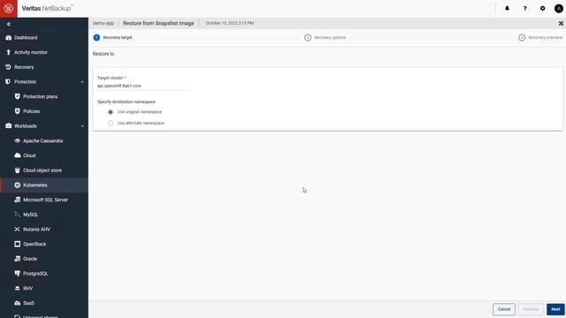 Veritas Enterprise Storage and Data Protection for Kubernetes: NetBackup смотреть онлайн
