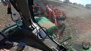 John Deere 8R 410 + Kuhn Performer 4000 /POV/GoPro/driver view/ Agroservis Komárno