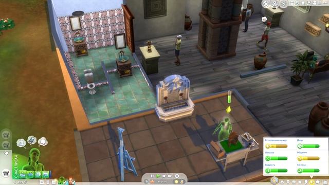 НЕМНОГО АРХЕОЛОГИИ НАПОСЛЕДОК | Дом в наследство #24 | Симс 4 | The Sims 4 смотреть онлайн