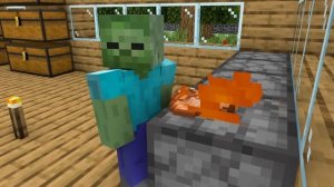 Злая Мама Зомби - Школа Монстров #8 - Анимация Майнкрафт