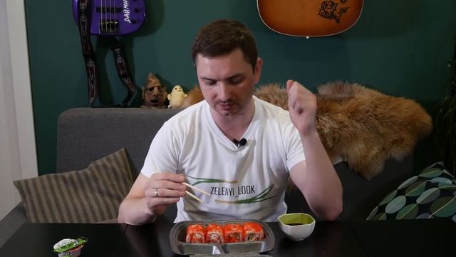 Фишка. Обзор доставки роллов. Лучшие роллы? смотреть онлайн