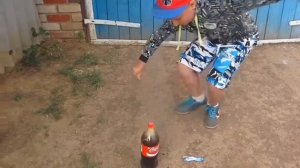 ЭКСПЕРИМЕНТ С КОКА КОЛОЙ И МЕНТОСОМ!!!