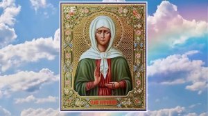 МОЛИТВА О ЗДОРОВЬЕ МАТРОНЕ МОСКОВСКОЙ