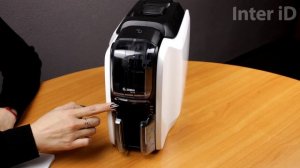 Zebra ZC100: обзор принтера пластиковых карт