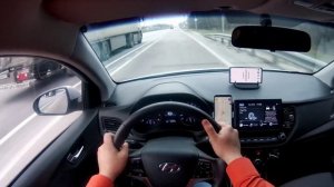 Тест драйв: Hyundai Solaris 2022 год.