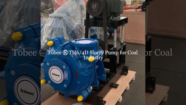 Tobee® TH6x4D Coal Ash Slurry Pump with ZV Driven Type смотреть онлайн