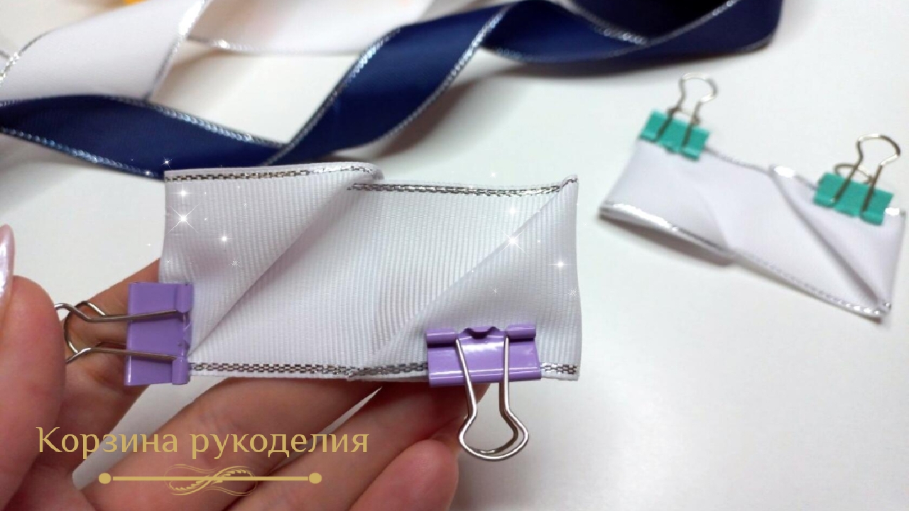 Простые Школьные бантики на каждый день🎀