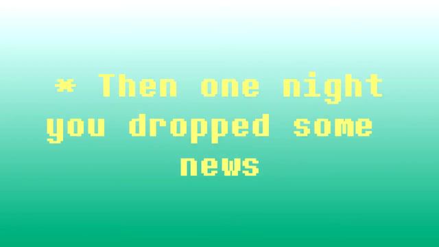 Heartbreak (Memory Undertale) Lyric Video смотреть онлайн