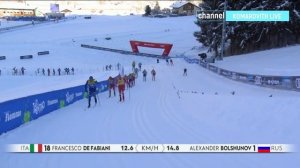 Тур де Ски 2021 6-й этап 8 января 2021, Валь ди Фиемме  Масс-старт  Классический стиль (Мужчины)