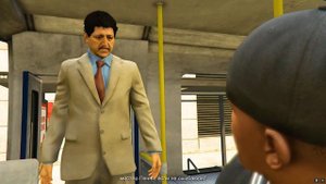 Франклин угнал автобус в надежде заработать GTA 5