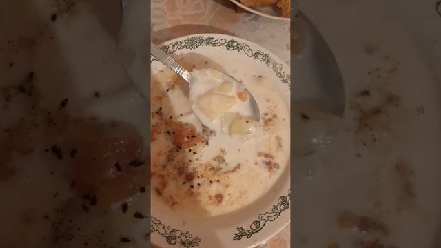 Кукурузный хинкал+молочный суп с козьим сушеным мясом???? смотреть онлайн