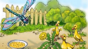 Сказка для малышей. Храбрый утенок.