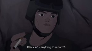 Animated short film about soldiers in Afghanistan | "R.A.S" - by Lucas Durkheim