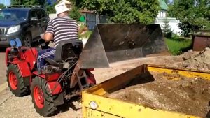 Погрузчик на мтз132 н