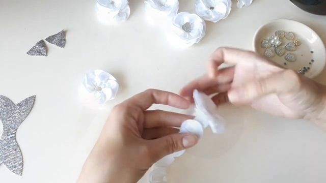 МК Резинка на пучок/DIY Hair Bun Scrunchies Headband