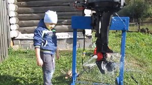Самодельное приспособление для промывки лодочного мотора DT15 AS