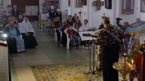 Ирина Скорик. Духовные песни в храме.