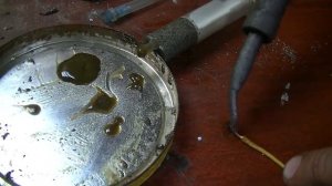 Оловянно-конефолевая паста или припой своими руками...