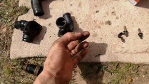 Устранение подтека антифриза и помощь решения датчика Audi 80 B4