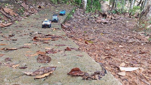 Rc Mn78 vs Mn99s vs Wpl c24 Off road Mini Scale 1/12 Crawler смотреть онлайн
