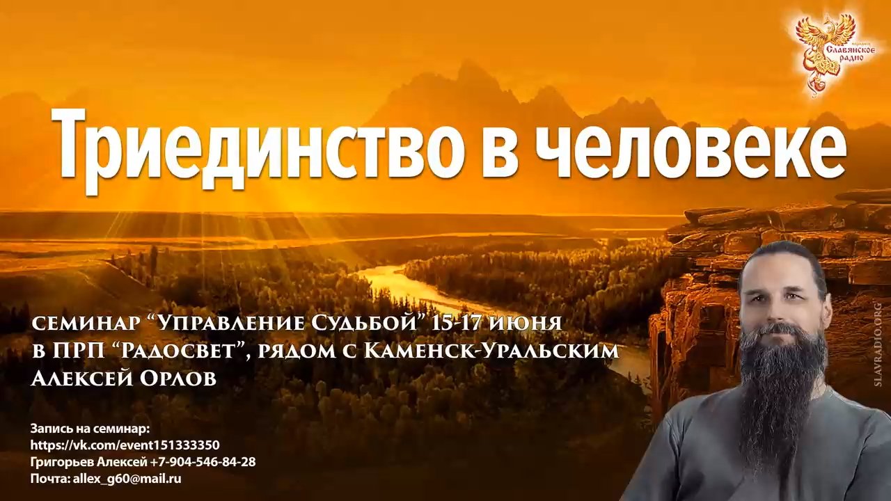 Триединство в Человеке