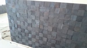 декоративное панно из отходов дерева. Украшение стен.