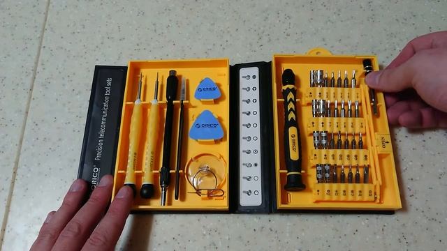 ОНЛАЙН ТРЕЙД.РУ—Набор отверток и насадок ORICO ST2 для ремонта мобильных устройств. Арт.1129216 смотреть онлайн