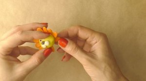 Лев из пластилина Как сдепить льва #какслепить #видеолепка #изпластилина