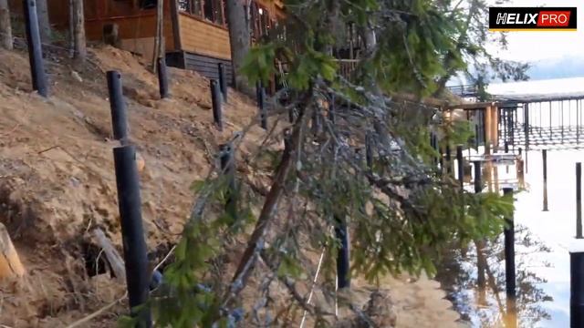 Монтаж 850м2 фундамента пирса в отеле Истра Holiday смотреть онлайн